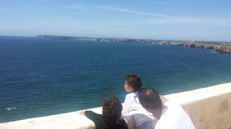 Sagres forterese vue sut le cap